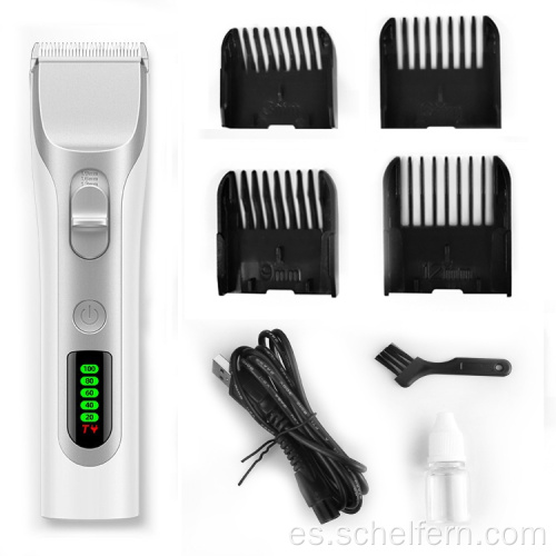 Clippers de pelo lavables profesionales eléctricos sin cable